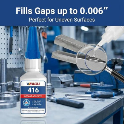 416 Super Bonder Instant Adhesive Clear for High Temp & Vibration 20g Suitable for Metal Plastic and Rubber 12 Pack - size: 416, style: 12 Pack