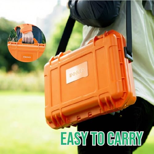 INNVO Waterproof Hard Case for DJI Mini 3 and Mini 4 Pro Fly More Combo
