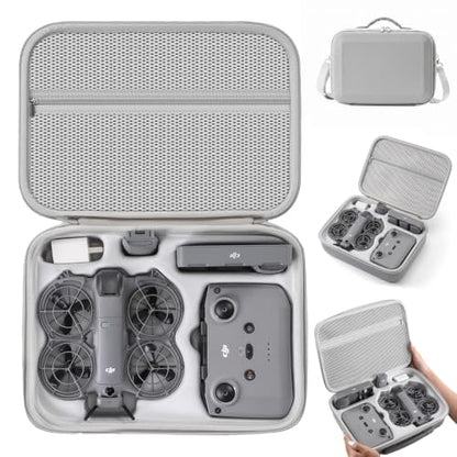 Carrying Case for DJI Neo 2 Fly More Combo, Shockproof Bag with Strap