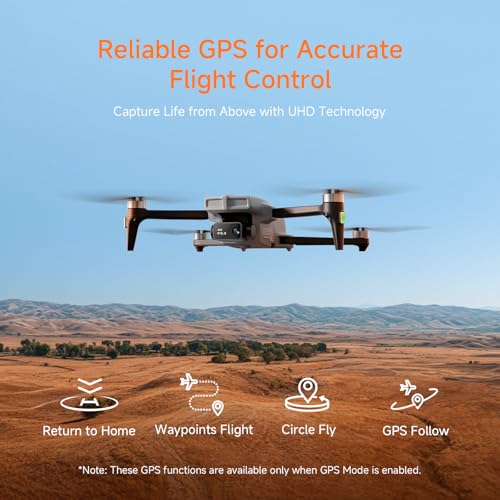 Ameta S20 GPS Drone with Camera for Adults & Kids,4K UHD,Cool Toys Gifts