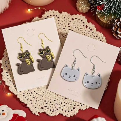 8 Pcs Cute Animal Polymer Clay Cutters Set - color: Accessory Cutte