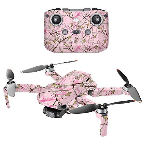 MightySkins Compatible with DJI Mini 2 Portable Drone - Conceal Pink | Protective, Durable, and Unique Vinyl Decal wrap Cover | Easy to Apply, Remove, and Change Styles | Made in The USA - color: Conceal Pink