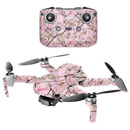 MightySkins Compatible with DJI Mini 2 Portable Drone - Conceal Pink | Protective, Durable, and Unique Vinyl Decal wrap Cover | Easy to Apply, Remove, and Change Styles | Made in The USA - color: Conceal Pink