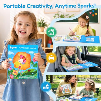 JoyCat Paint with Water Coloring Books for Toddlers (Bugs & Blossoms) - style: Bugs & Blossoms