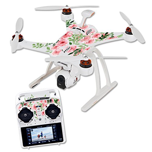 MightySkins Skin Compatible with Blade Chroma Quadcopter Drone wrap Cover Sticker Skins Bouquet