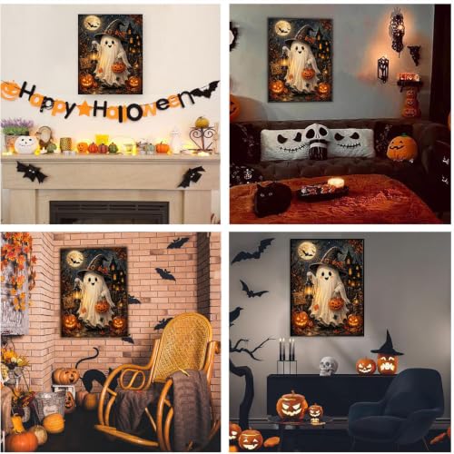 SUJINMEI Ghost Paint by Numbers Kit for Adults Without Frame 16X20 inch - color: MT23184-US