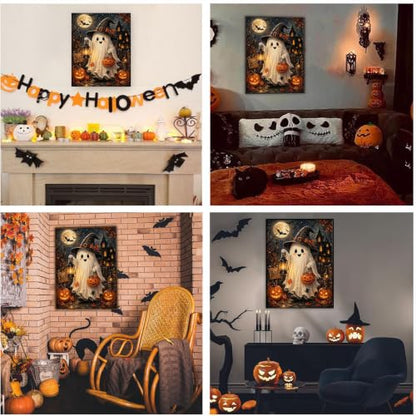 SUJINMEI Ghost Paint by Numbers Kit for Adults Without Frame 16X20 inch - color: MT23184-US