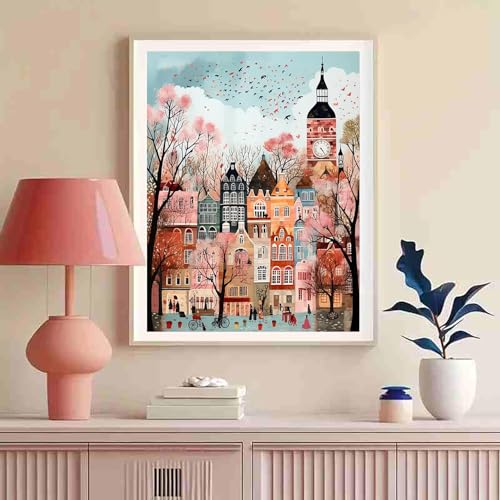 DAZZLEDOTS Diamond Art Kits for Adults, Landscape 5D Diamond Painting - color: DT096