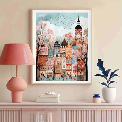 DAZZLEDOTS Diamond Art Kits for Adults, Landscape 5D Diamond Painting - color: DT096