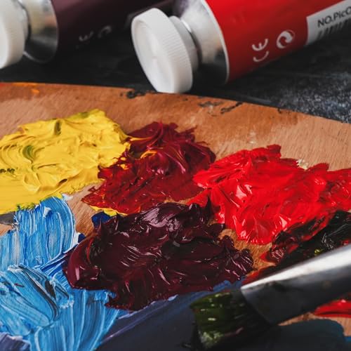 PHOENIX Studio Oil Paint Set, 50 Colors x 50ml / 1.69 Fl - color: 50 Colors