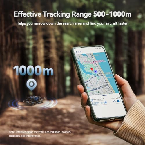 Ruko R111S Remote ID Module for Drone with GPS Tracker/Finder and Beeper - color: Grey