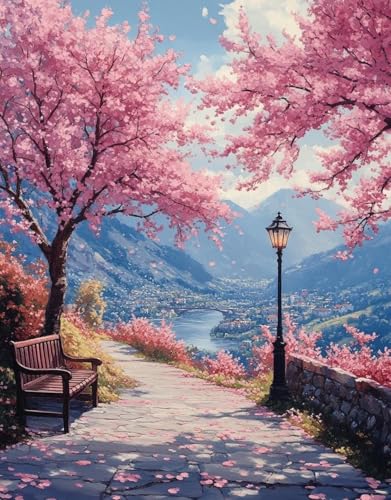 WUSARPLY Landscape Diamond Painting Kits for Beginner Adults - color: YH023