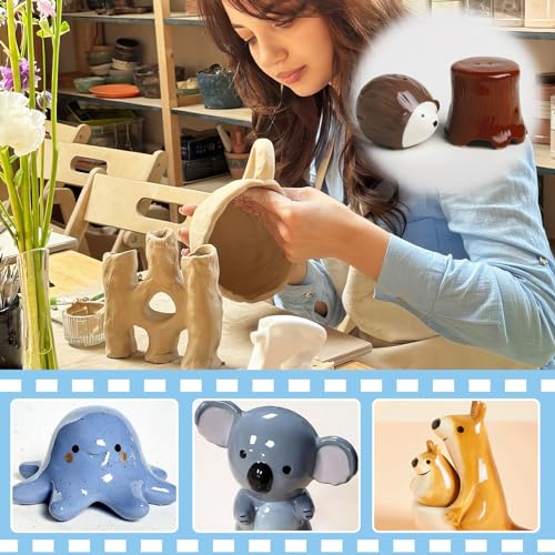 500ml Air Dry Clay Glaze, Protect Clay Surfaces,Delivers Gloss Glaze Effect - size: 500ml Gloss