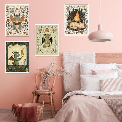 4 Pack Diamond Art Kits for Adults Funny Diamond Painting Kit for Beginner - color: DP03295