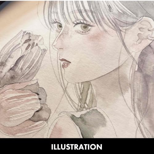 Kuretake Gansai Tambi SUMI COLORS, 6 colors set, Made in Japan - style: Sumi