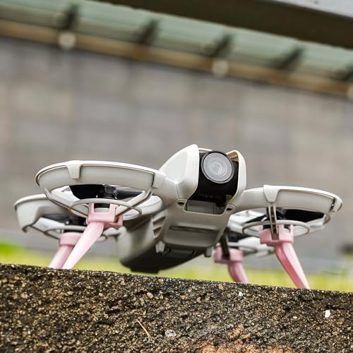 Landing Gear For DJI Neo Drone Quick Release Increase Height Extension Legs Bracket Extension Gear Kit Fixed Bracket Neo Accessories (Pink) - color: Pink