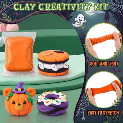 Air Dry Clay Bulk, Modeling Clay for Kids, 100 Pcs, Dark Color - color: Dark Color