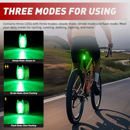 Nilight LED Safety Light 4PCS Red Green White Marine Navigation Tail Lights - color: 3LED Navigation Light-4Pcs