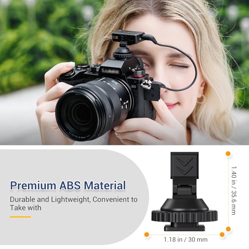 JJC Cold Shoe Mount Adapter for DJI Mic Mini / Mini 2 2S, Stable Anti-Slip - size: for DJI Mic Mini / Mini 2 2S Only