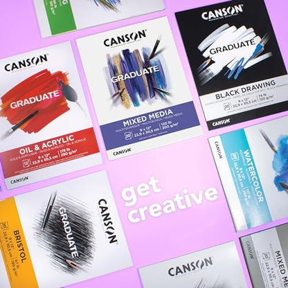 Canson Graduate Sketch Paper Pad, 11x14 in - size: 11x14 inch