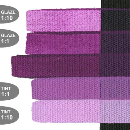 GOLDEN SoFlat Matte Acrylics, Red Violet, 2 fl. oz. Jar - color: Red Violet, size: 2 Fl Oz (Pack of 1)