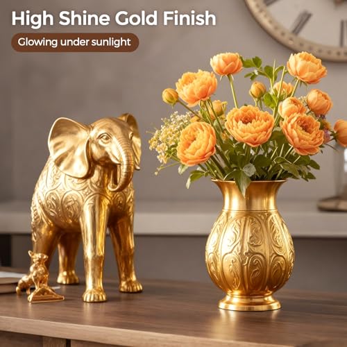 Nicpro Gold Leaf Paint - 2oz/60ml Metallic Gold Acrylic Paint - color: Gold