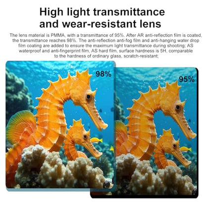 60M/196FT Invisible Diving Case for Insta360 X5