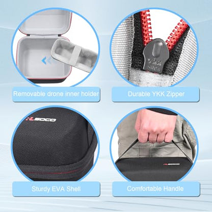 Carrying Case for DJI Neo 2 Fly More Combo and Neo 2 Drone Full Accessories