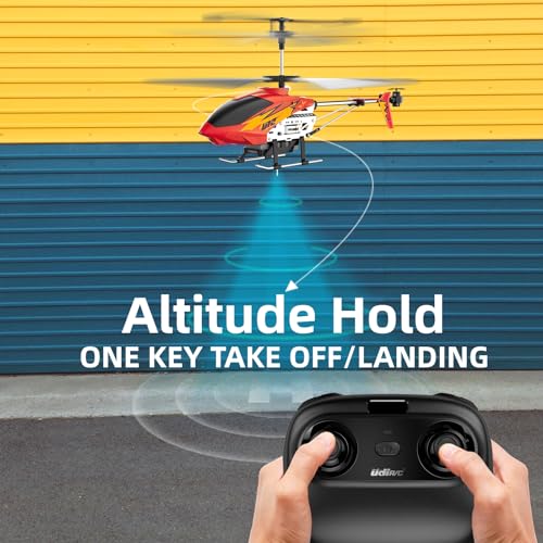 U12 Remote Control Helicopter Mini RC Helicopter with Altitude Hold Red - color: Red