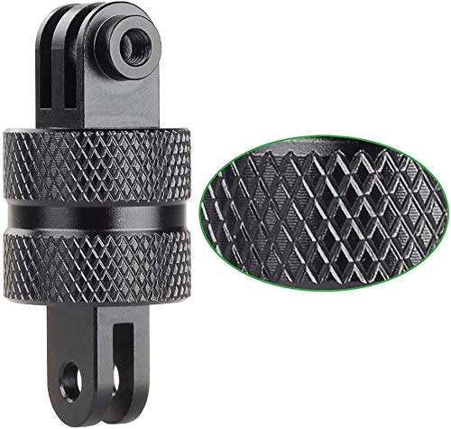 HSU Aluminum 360° Rotation Camera Mount, Vertical Swivel Tripod Adapter