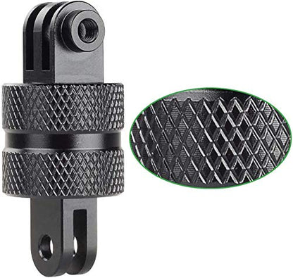 HSU Aluminum 360° Rotation Camera Mount, Vertical Swivel Tripod Adapter