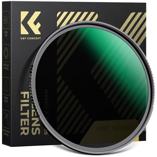 K&F CONCEPT 43mm ND1000 (10-Stop Fixed Neutral Density Filter) Lens Filter - size: 43mm