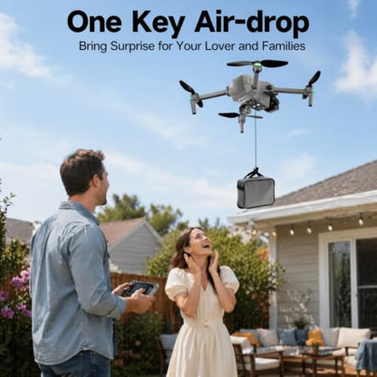 GPS Drones with Camera for Adults EIS 4K Video, 8K Photo, 60Mins Flight - color: MX02-2B
