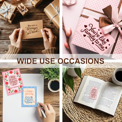 6 Pcs Greeting Words Clear Stamps for Card Making 20 Ink Pad - style: 29Pcs Greetings Blessings Stamps