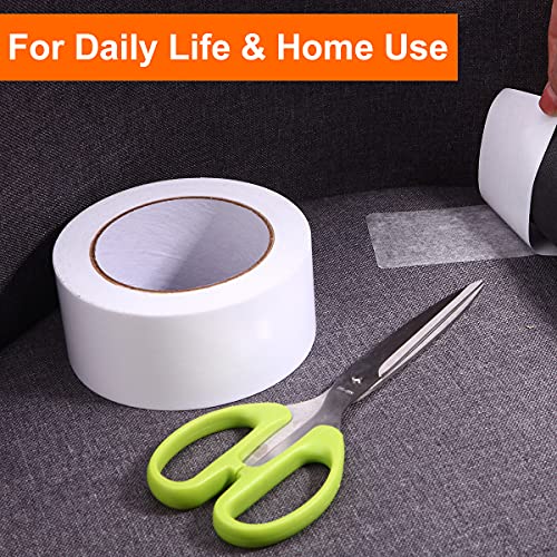 Double Sided Tape, 2 Inch x 90Ft Two Sided Adhesive Tape (1 Roll) - size: 2 inch (1 roll)