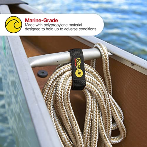 Quick-Straps by Wrap-It Storage – 12” (12-Pack) Black - color: Black, size: 12" (12 Pack)