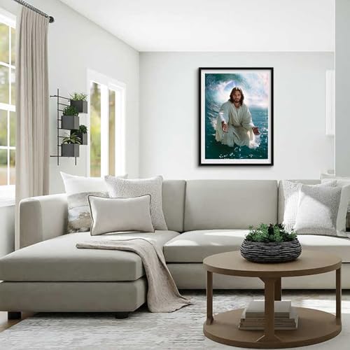 TOPCLTV Jesus Diamond Art Kits for Adults,5D Christian Diamond Painting Kit - color: HS001-1