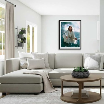 TOPCLTV Jesus Diamond Art Kits for Adults,5D Christian Diamond Painting Kit - color: HS001-1