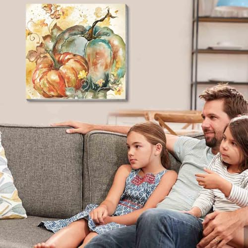 4 Pack Fall Pumpkin Paint by Numbers Kit for Adults Beginner with Framed - color: 4 Paint Fall by Number-0609-1