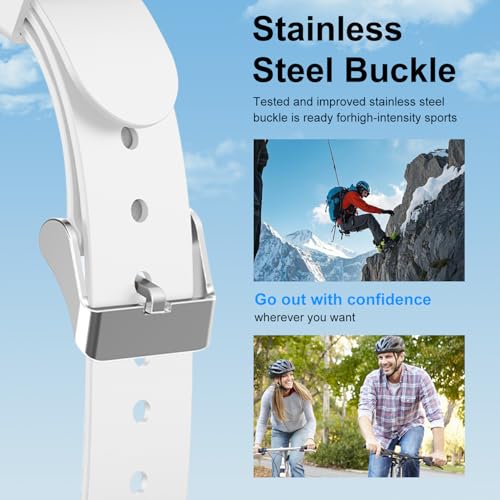PULUZ Silicone Wrist Strap Case for Insta360 GO 3/3S, POV Mount (White) - color: White