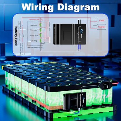 JKBMS JK-B2A20S20P-HC 8S-20S 200A BMS, 2A Active Balance, CAN & Heating - size: JK-B2A20S20P-HC
