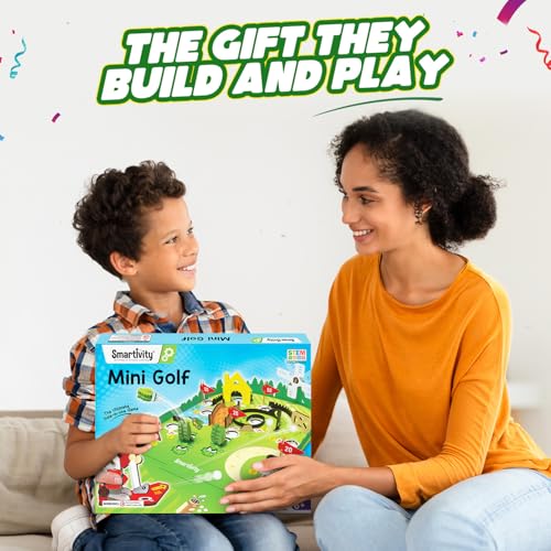 Smartivity DIY Mini Golf STEM Kit for Kids 6-12 Years - style: Mini Golf