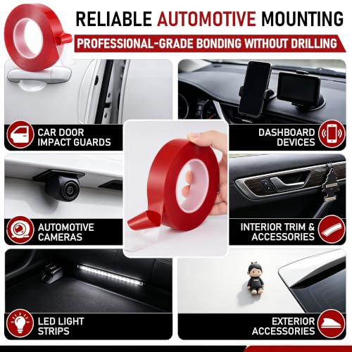 32FT Double Sided Clear Servo Tape,Heavy Duty Automotive Double Sided Tape
