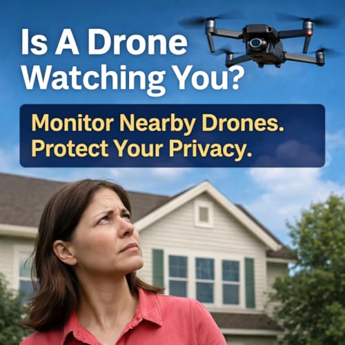 Drone Tracking Detection Kit – Real-Time Drone Detection & Logging, Situational Awareness + Recorded Evidence