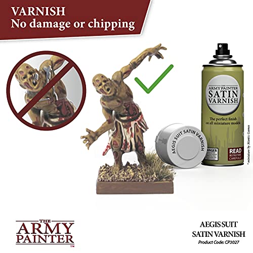 The Army Painter, Colour Primer Aegis-Suit Satin Varnish, 400 ml - color: Satin Varnish
