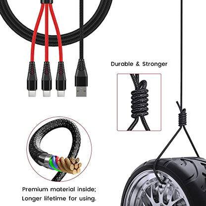 Charger for DJI Mini 4 Pro, Mini 3 Pro, Mavic 3, Air 2S Drone, with Adapter - size: 4ft Cable & Adapter