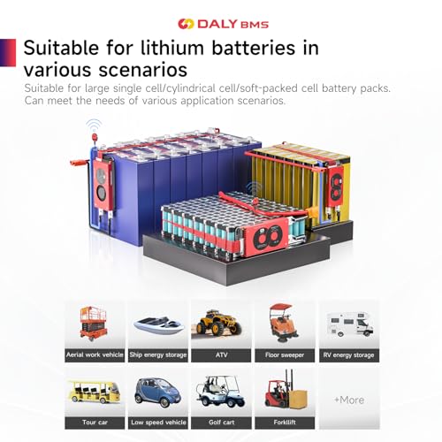 DALY Smart BMS 8S 24V 150A LiFePO4 with WiFi Bluetooth Module CAN RS485 - color: 8S 24V, size: 150A