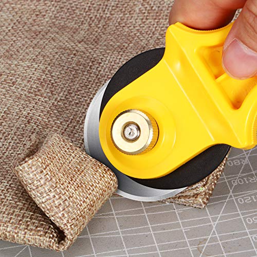 Mudder 45 mm 36 Packs Rotary Cutter Replacement Blades for Sewing Crafts - size: 45 mm