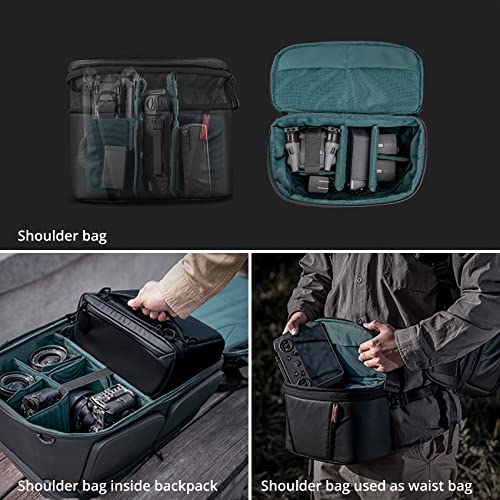 PGYTECH OneMo 2 25L-33L Camera Backpack with Shoulder Bag for Photographer - size: 25L+8L