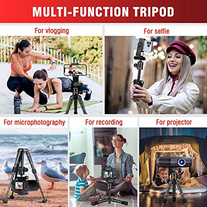 JOILCAN Aluminum Mini Tripod, 21" Desktop Tripod with 360° Ball Head - size: 21 Inch